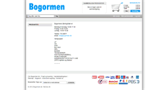 Desktop Screenshot of bogormen.dk